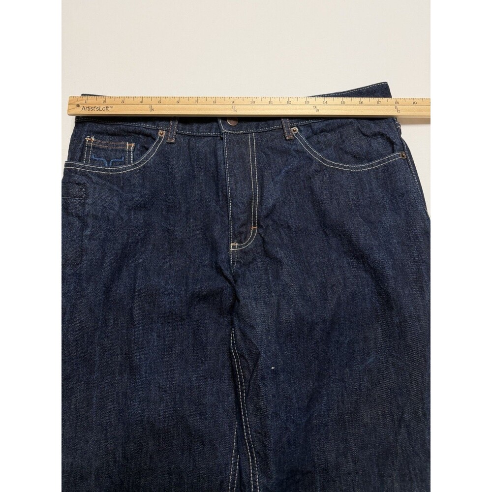 Kimes Ranch Men's Jeans Dillon 35x32 Mid Rise Relaxed Boot Cut Made in the USA - Picture 16 of 16